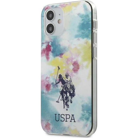 US Polo USHCP12SPCUSML iPhone 12 Mini 5,4" Többszínű, Tie & Dye Collection Tok