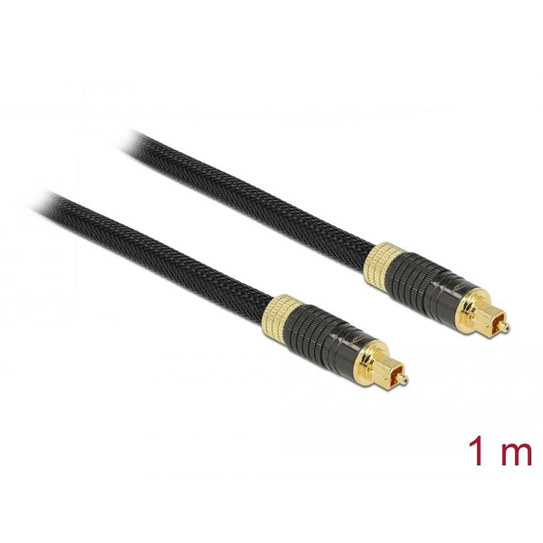 Delock TOSLINK Kabel Standard Stecker - Stecker 1 m