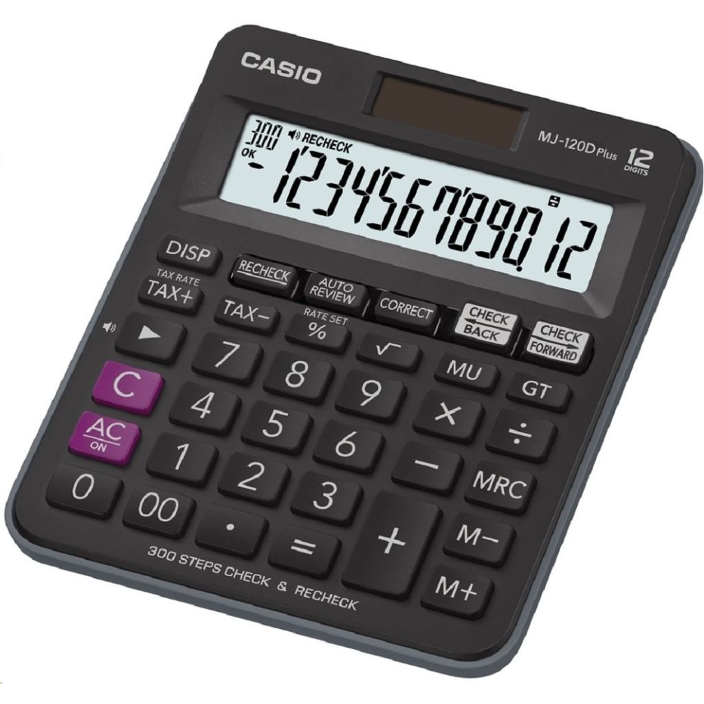 Casio MJ-120D Plus asztali számológép (MJ-120D Plus)