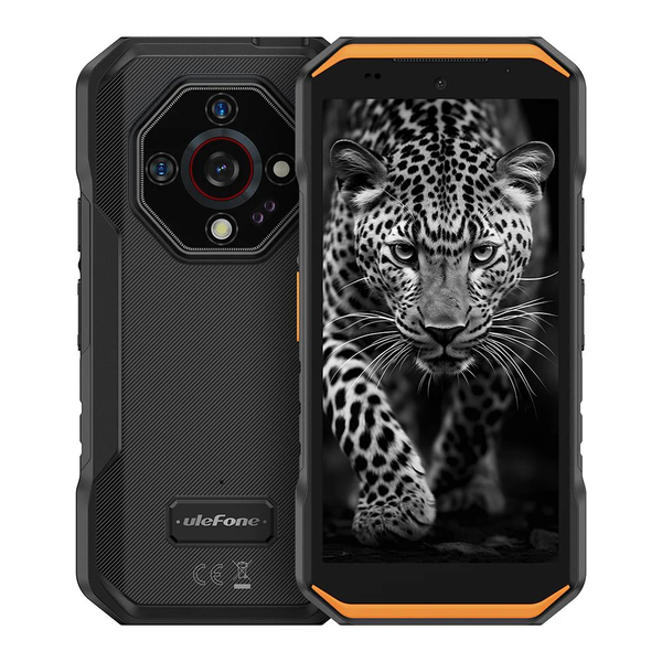 Ulefone Armor X32 6/128GB Dual-Sim mobiltelefon fekete-narancs