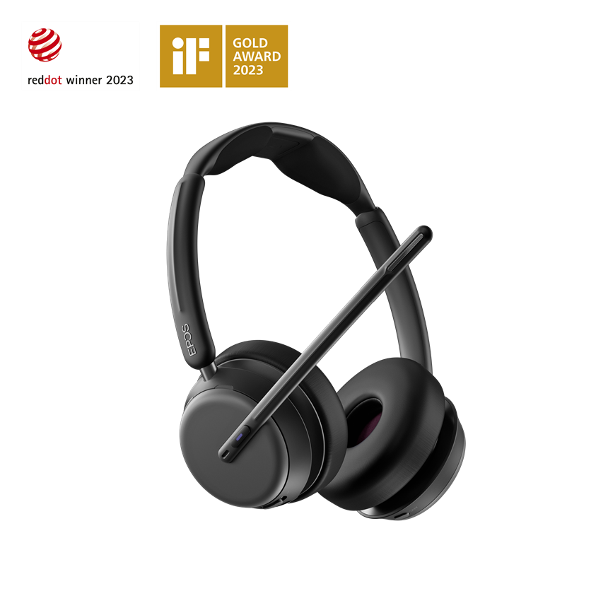 Sennheiser Epos Impact 1060T Wireless Headset - Fekete (1001138)