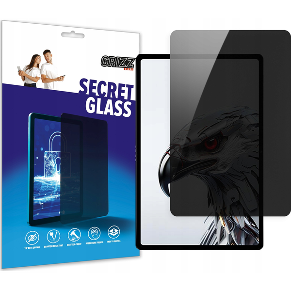 GrizzGlass Szkło prywatyzujące GrizzGlass SecretGlass do ZTE nubia Red Magic Tablet