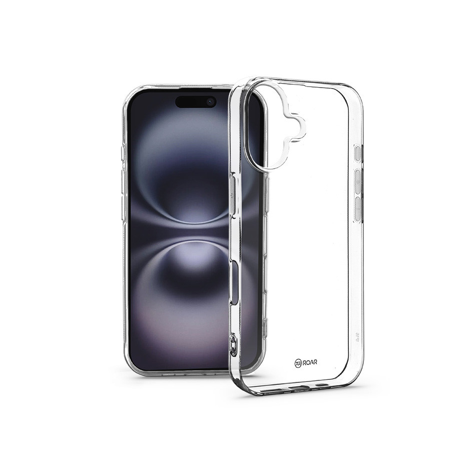 Roar All Day Full 360 szilikon tok - Apple iPhone 16 - átlátszó (KC312182)