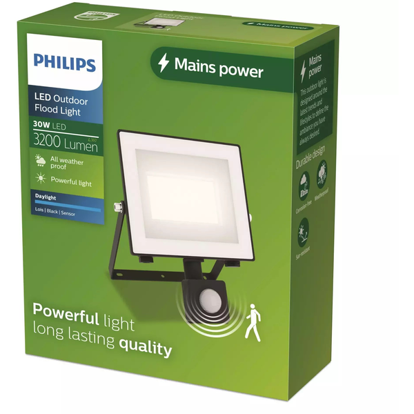 Philips 8720169365247 udendørsbelysning Udendørs vægbelysning Ikke-udskiftelig pære(r) LED F