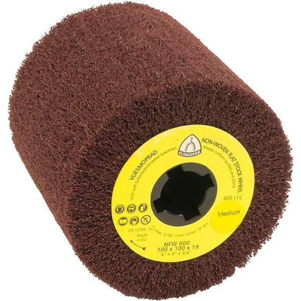 K.SHARED FIBER WHEEL 100x100x19 NFW600 VERY FINE CORUNDUM