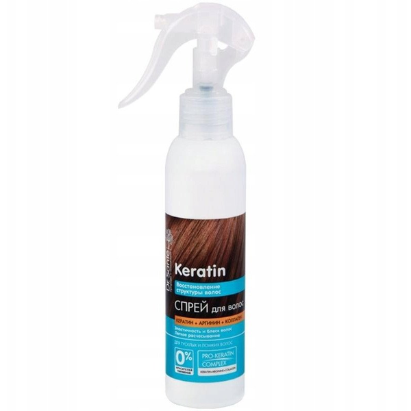 DR. SANTE Keratin Lakier-odżywka do włosów matowych i łamliwych 150 ml