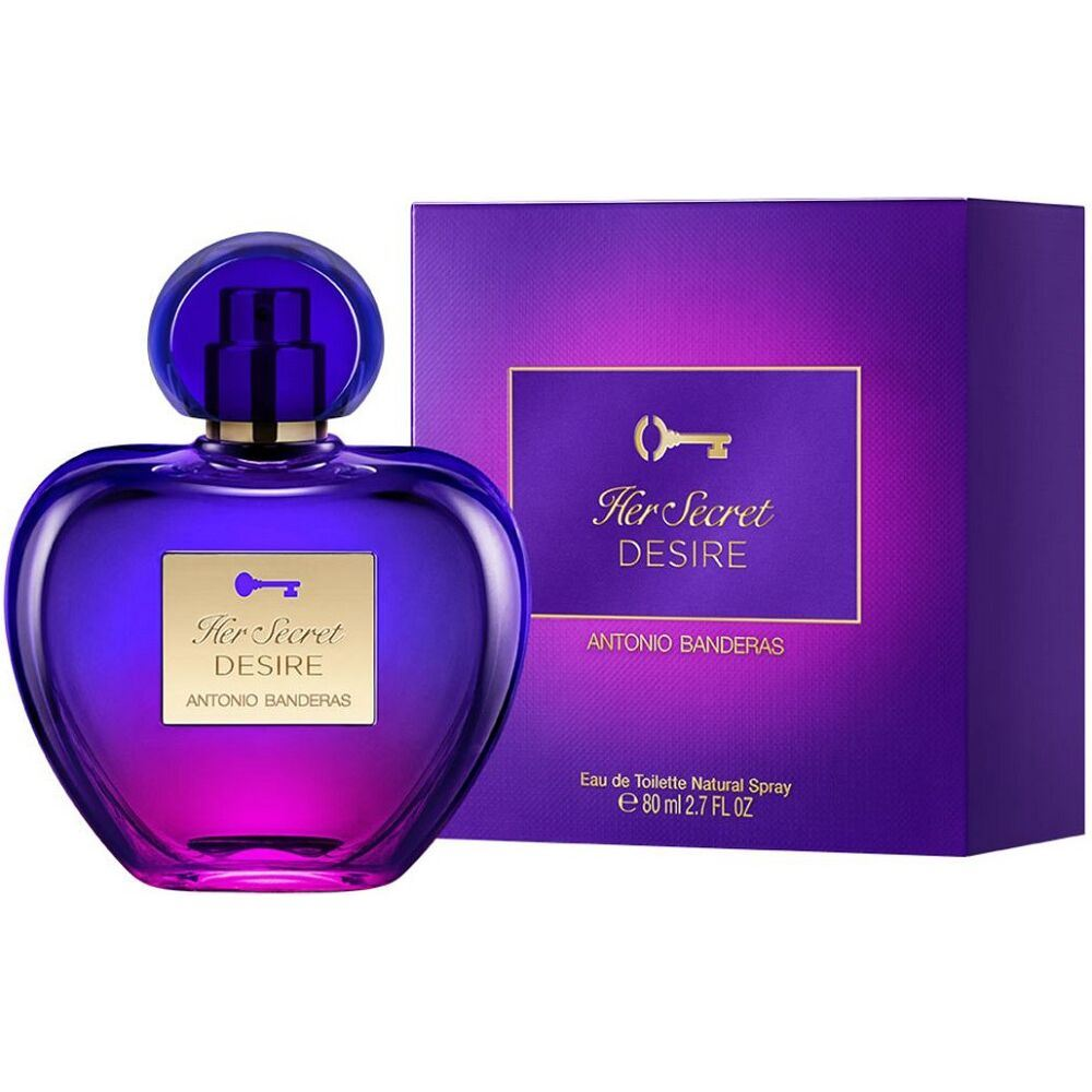 Antonio Banderas Her Secret Desire EDT 80ml Hölgyeknek (8411061944653)