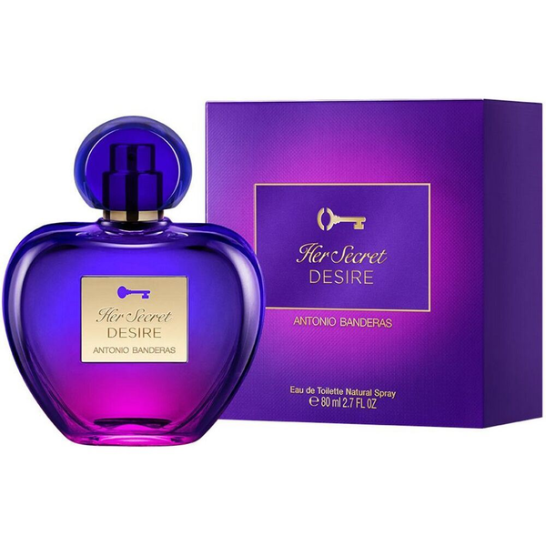 Antonio Banderas Her Secret Desire EDT 80ml Hölgyeknek