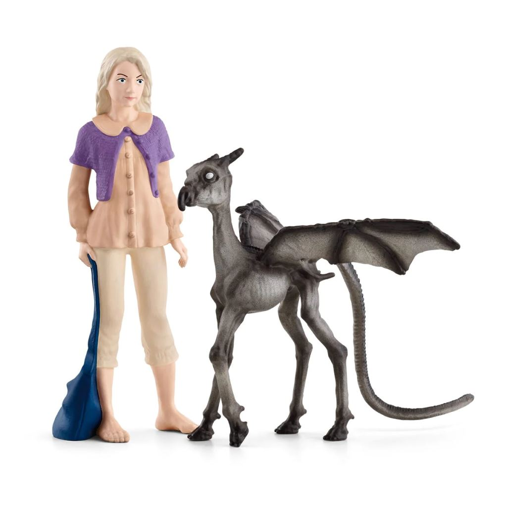 Schleich Harry Potter - Luna Lovegood és bébi thesztrál (42636) (Schleich42636)