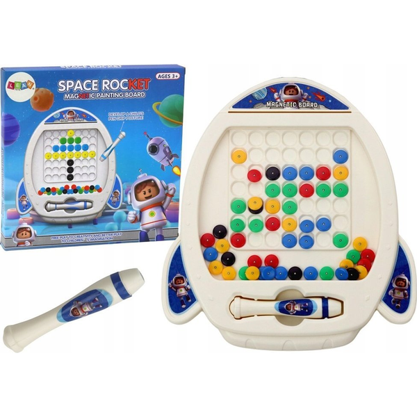 Mágneses Tábla Space Rocket 7 Designs Pen 17785