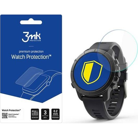 3mk Óra kijelző védőfólia FlexibleGlass hibrid üvegfólia 7H Elemnt Rival Multisport GPS Óra kijelző