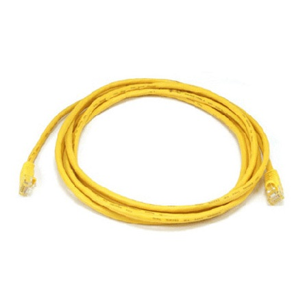 VALUE Patchkabel Kat.6 Class E UTP LSOH gelb 1m