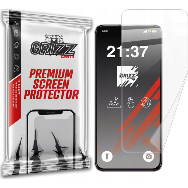GrizzGlass Folia ceramiczna GrizzGlass CeramicFilm do Infinix Hot 50i