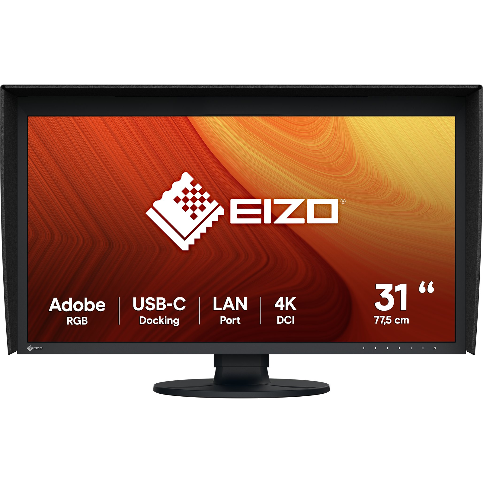 EIZO ColorEdge CG3100X LCD monitor 77,5 cm (30.5") 4096 x 2160 px 4K DCI Čierna