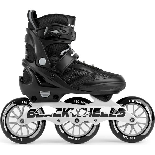 Rolki Blackwheels Dynamic szybkościowe regulowane czarne r. 35-38
