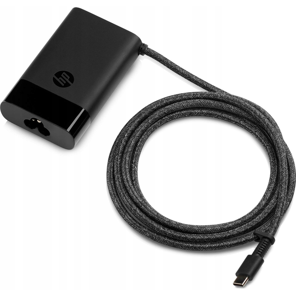 HP USB-C 65W Laptop Charger adattatore e invertitore Interno Nero