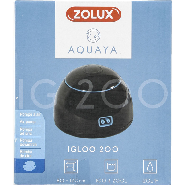 Zolux AQUAYA Igloo 200 kol. czarny