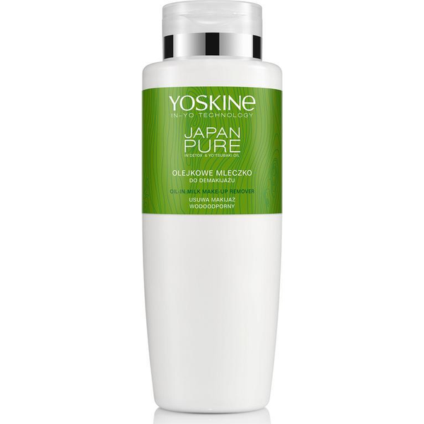 Yoskine Japan Pure Olejkowe Mleczko do demakijażu twarzy i oczu 400 ml