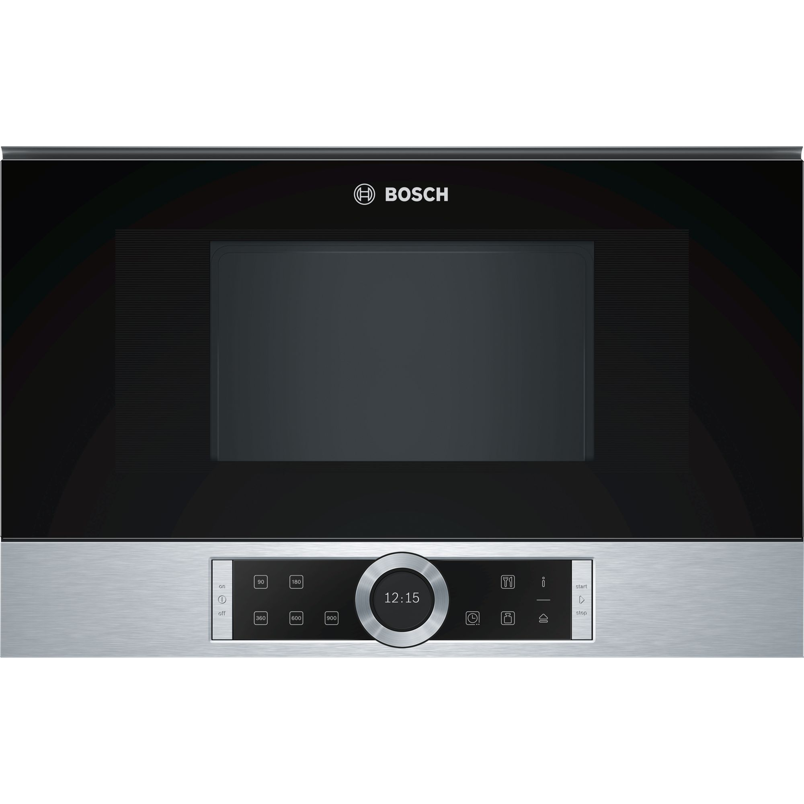 Bosch Serie 8 BFR634GS1 Beépíthető mikrohullámú sütő - Nemesacél (BFR634GS1)