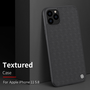 Калъф с Фибро Влакна за iPhone 11 Pro, NILLKIN Textured Case, Черен