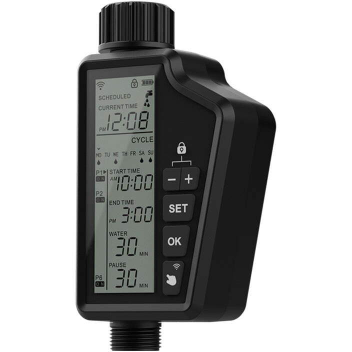 AVATTO SWT60-EU Intelligens Wi-Fi öntözésvezérlő nagy LCD kijelzővel (SWT60-EU)