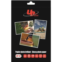 UPrint UP-07 A4 Fényes fotópapír 180g/m2 (20 db/csomag) (UP-07)