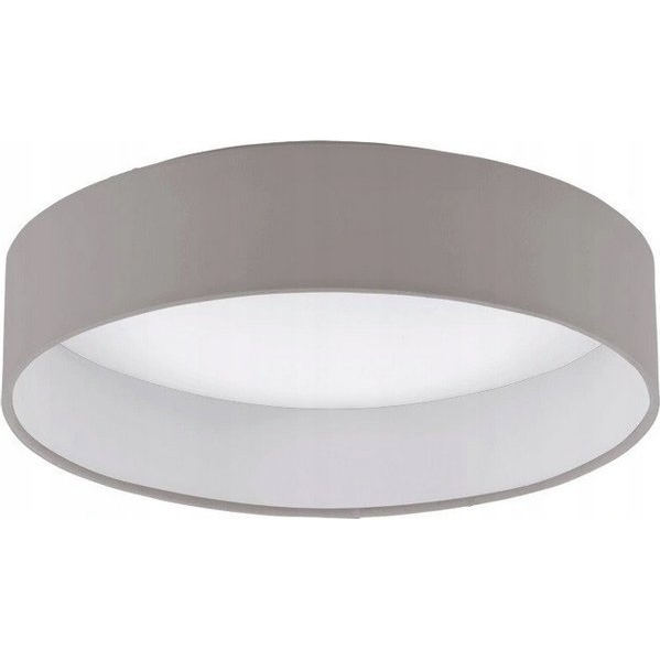 LED lámpatest , mennyezeti , 50 cm , 24W , meleg fehér , antracit , textil , EGLO , PALOMARO , 93397 (7027-uniw)