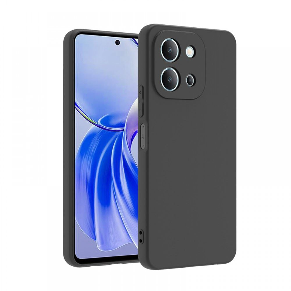 Cellect Vivo Y28 4G/5G premium szilikon tok fekete (CEL-PREM-VIVO-Y28-BK) (CEL-PREM-VIVO-Y28-BK)