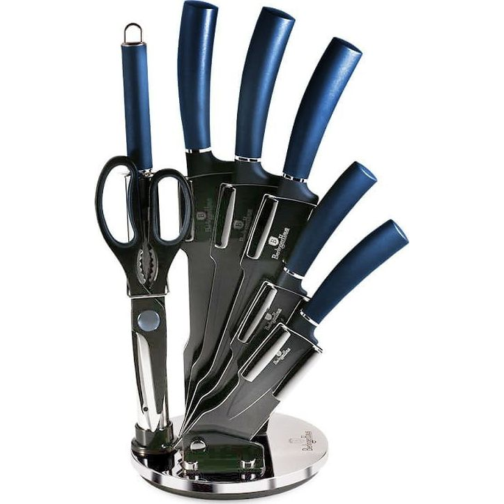 BerlingerHaus BH/2564N Metallic Line Aquamarine Edition Késkészlet - Rozsdamentes Acél, Metál Kék (BH-2564)