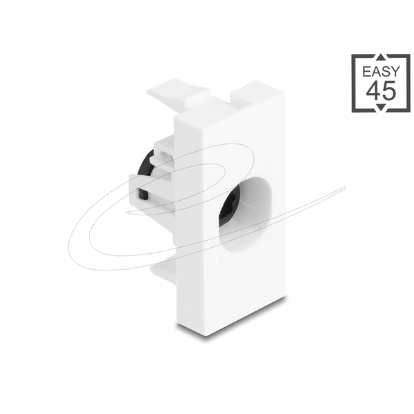 DELOCK Easy 45 Modul TOSLINK Buchse zu Buchse weiß