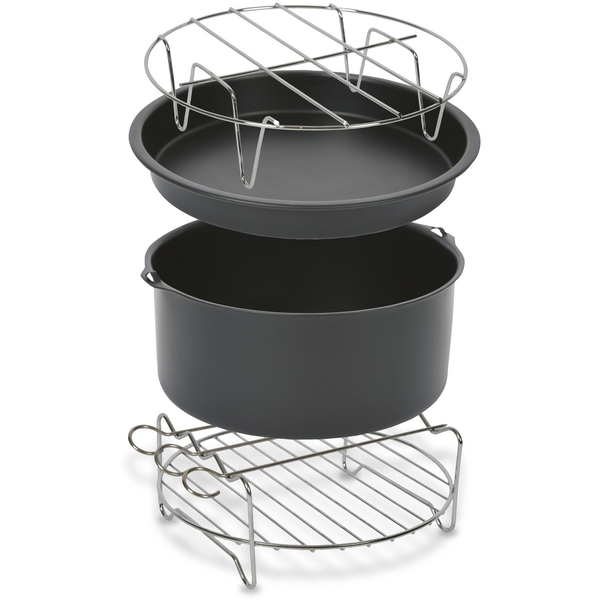 Tefal Easy Fry XXL XA113010 аксесоар за фритюрник Комплект аксесоари Черен, Хром