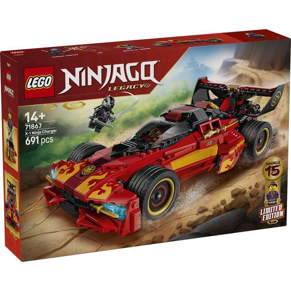 LEGO NINJAGO X 1 NINJA CHARGER 15TH ANNIVERSARY 71867