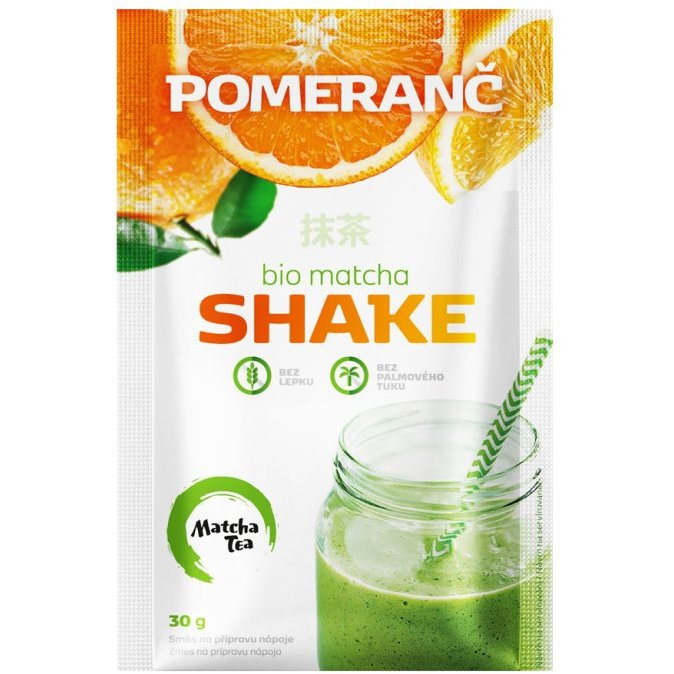 Matcha Tea BIO shake, 300 g, narancs (B136)