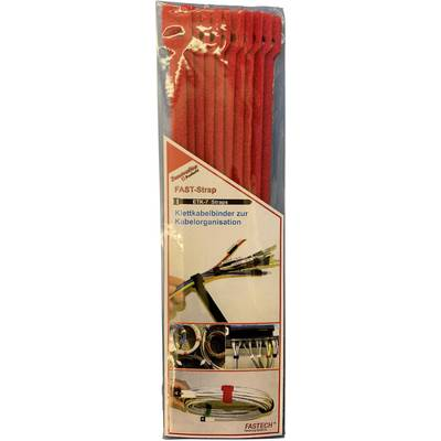 Tépőzáras kábelkötöző, 200 mm x 7 mm, Fastech E7-2-530-B10, 10 db (E7-2-530-B10)