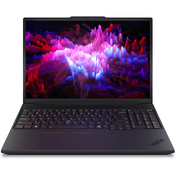 Lenovo ThinkPad P16v Gen 3 (Intel) Intel Core Ultra 7 255H Mobil munkaállomás 40,6 cm (16") WUXGA 32 GB DDR5-SDRAM 1 TB SSD NVIDIA RTX PRO 500 Blackwell Wi-Fi 7 (802.11be) Windows 11 Pro Német Fekete
