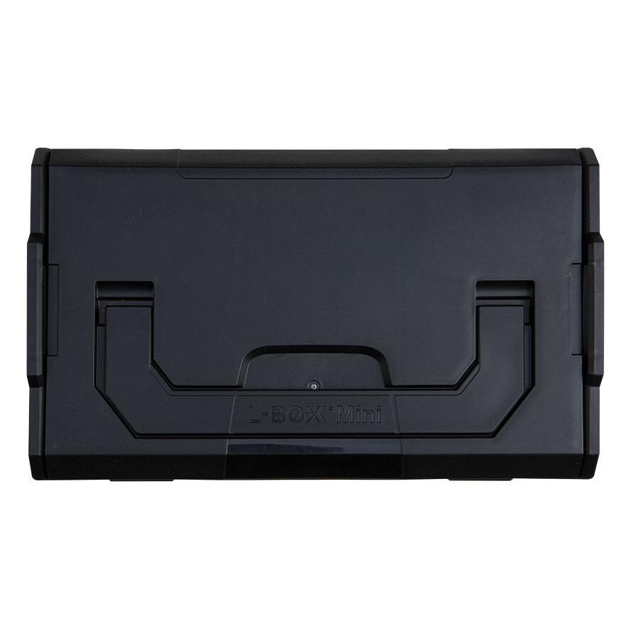 L-BOXX Werkzeugkoffer Mini Schwarz/Anthrazit (Deckel opak) (6100000323) (6100000323)