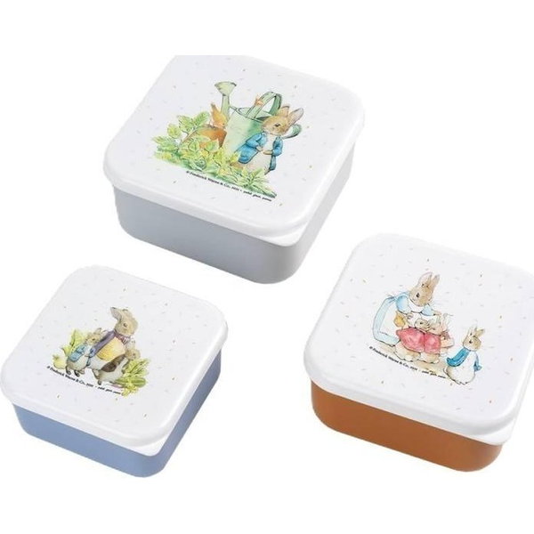 Set De 3 Fiambreras Pierre Rabbit