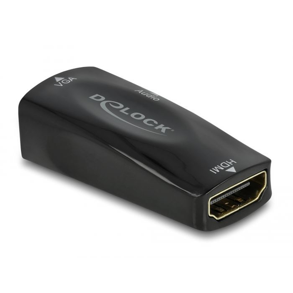 Delock HDMI-A aljzat  > VGA aljzat 1080p audióval (66560)