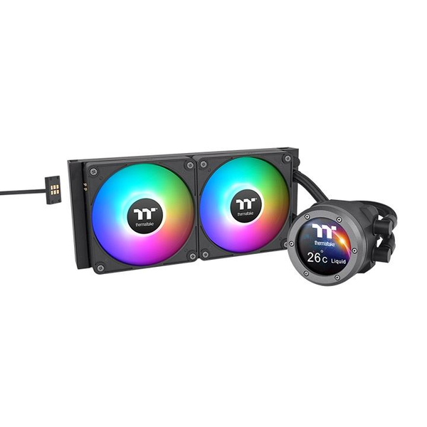 Thermaltake TH280 V2 Ultra EX ARGB Sync All-In-One univerzális vízhűtés fekete (CL-W416-PL14SW-A)