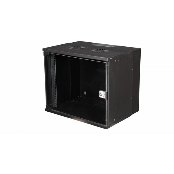 Equip EWM-09-5440-B stativ 9U Vægmonteret stativ Sort