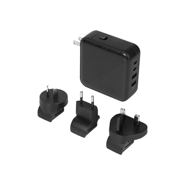 Targus APA109GL зарядно за мобилни устройства Универсален Черен Променлив ток (AC) Бързо зареждане На закрито