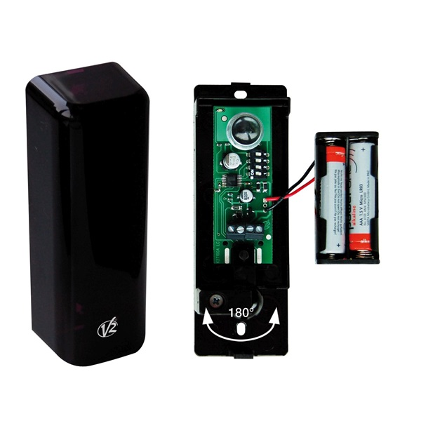 VIDUE SENSIVA-WL 20 m hatótávolság, felületre szerelhető, szinkronizált elemes infrasorompópár (SENSIVA-WL)