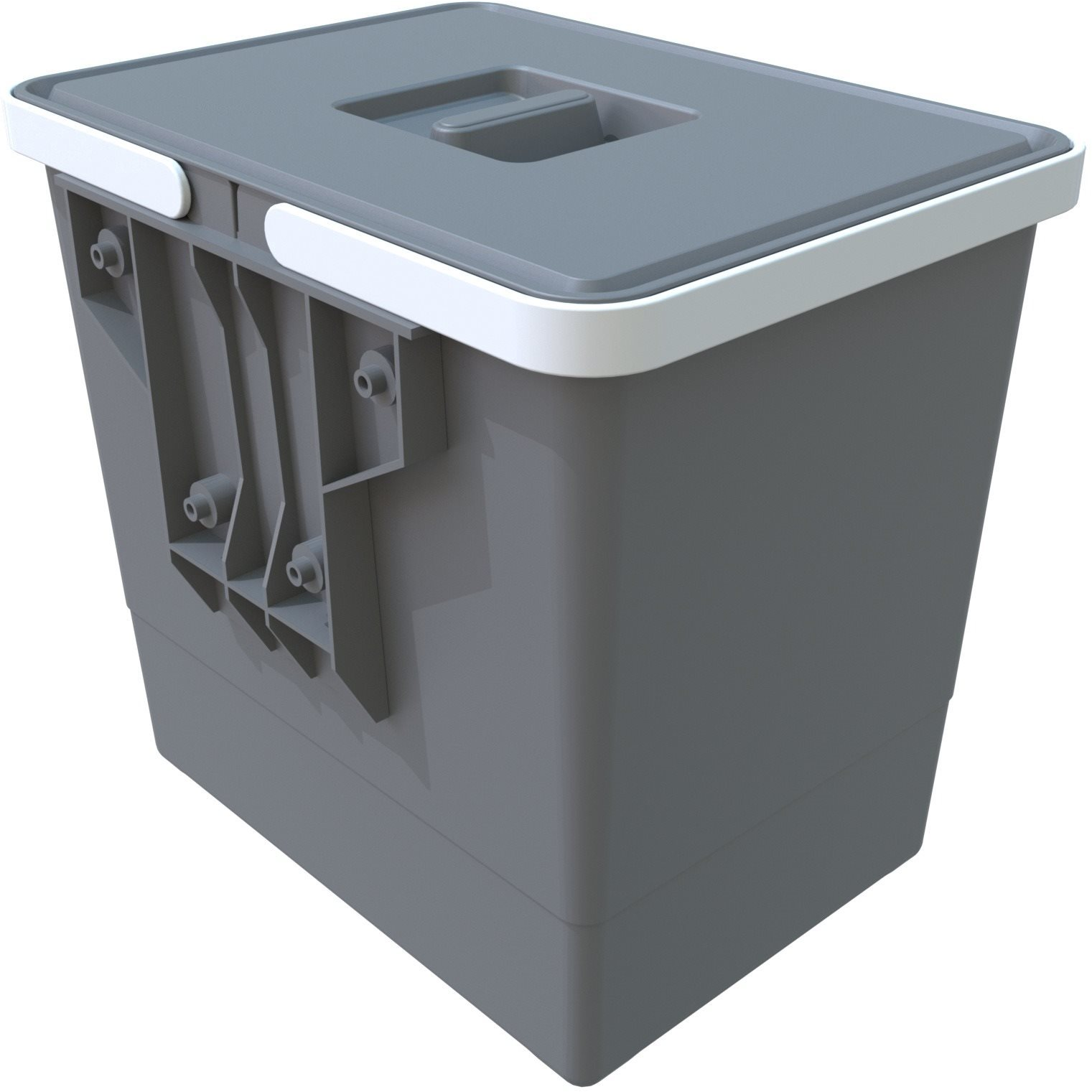 Elletipi Beépíthető szemetes EASY - ajtóra, 15 l, PBD SA SG28 C97 M (PBD SP SG28 C97 M)