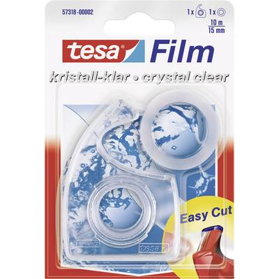 tesa Easy Cut Handabroller + 1x tesafilm 10m 15mm
