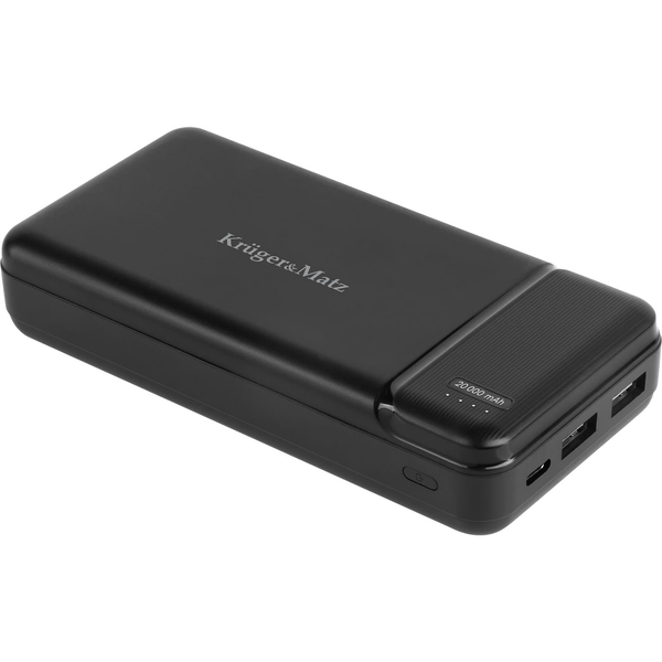 Kruger&Matz Power Bank 20000 mAh Li-Pol QC és PD funkcióval