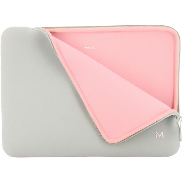 Mobilis Skin 14-16" Notebook Sleeve - Szürke/Rózsaszín