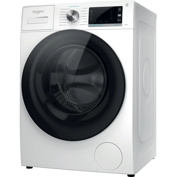 Whirlpool W6 W045WB EE mosógép Elöltöltős 10 kg 1400 RPM Fehér