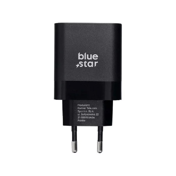 Ładowarka Blue Star BLUE STAR ładowarka sieciowa 3A 45W Typ C PD QC4.0 TFB-TC-45W czarna