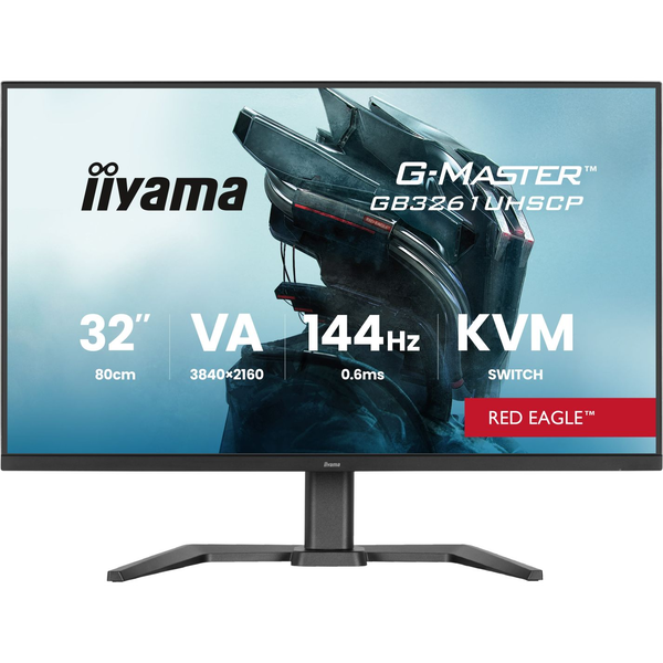 iiyama G-MASTER GB3261UHSCP-B1 computerskærm 80 cm (31.5") 3840 x 2160 pixel 4K Ultra HD LED Sort