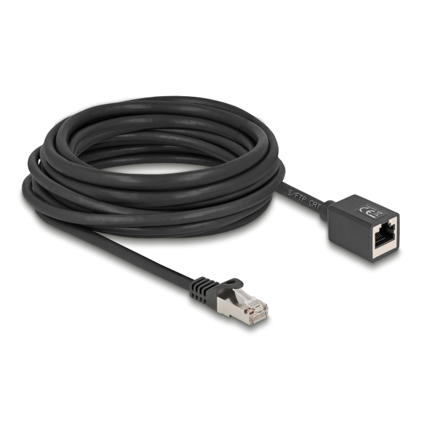 DELOCK Netzwerk Verlängerungsk.S/FTP RJ45 St zu RJ45 7,5m